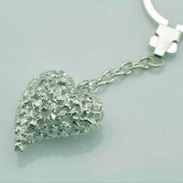 Schlüsselfreund "Stoneheart" aus 935er Silber mit hochwertiger Mechanik