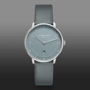 S01-NDF17-KL10 naos xs edition flora eisblau silber klassik blau